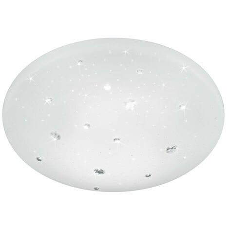 Plafoniera da Interno a LED in Plastica Bianco