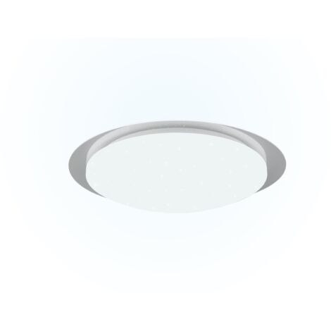 Plafoniera da Interno a led in Plastica Bianco