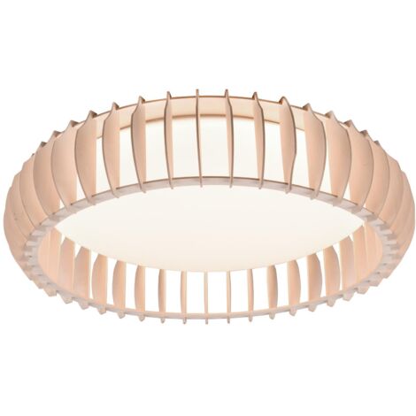 Plafoniera da Interno a LED in Plastica Bianco