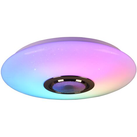 Plafoniera da Interno a LED in Plastica Bianco