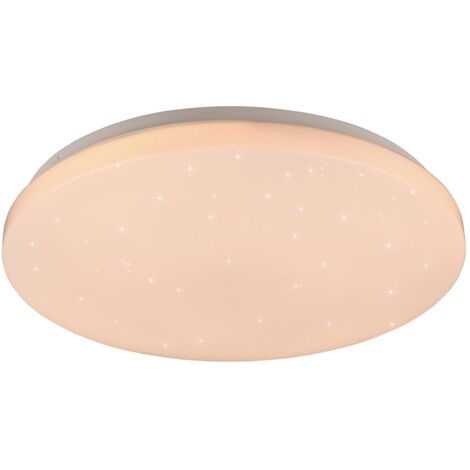 Plafoniera da Interno a LED in Plastica Bianco