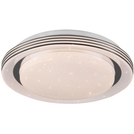 Plafoniera da Interno a led in Plastica Bianco