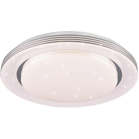 Plafoniera da Interno a led in Plastica Bianco