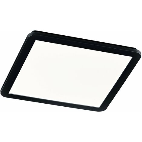 Plafoniera da Interno a LED in Plastica Nero Opaco