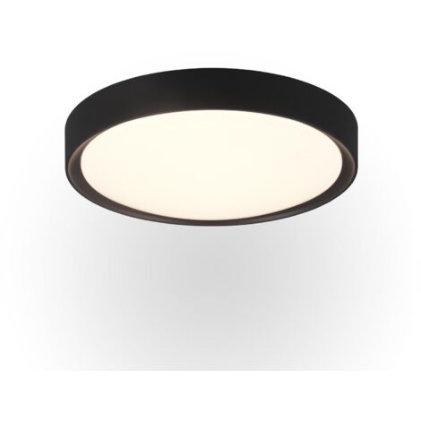 Plafoniera da Interno a led in Plastica Nero Opaco