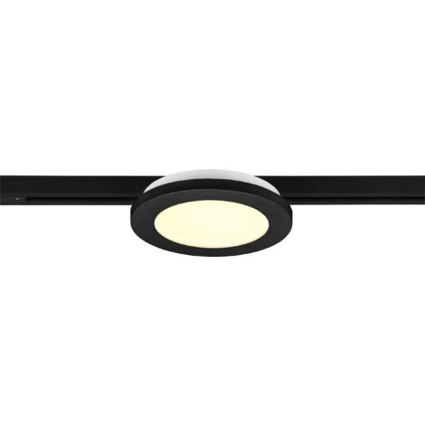 Plafoniera da Interno a led in Plastica Nero Opaco