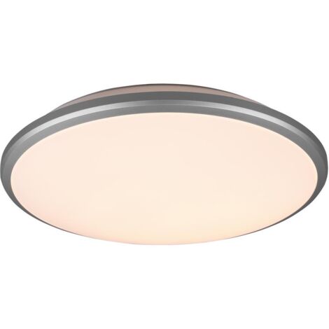 Plafoniera da Interno a LED in Plastica Titanio