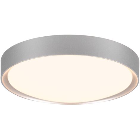 Plafoniera da Interno a LED in Plastica Titanio