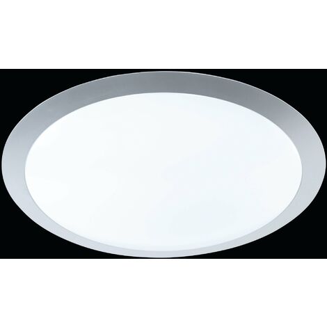 Plafoniera da Interno a LED in Plastica Titanio
