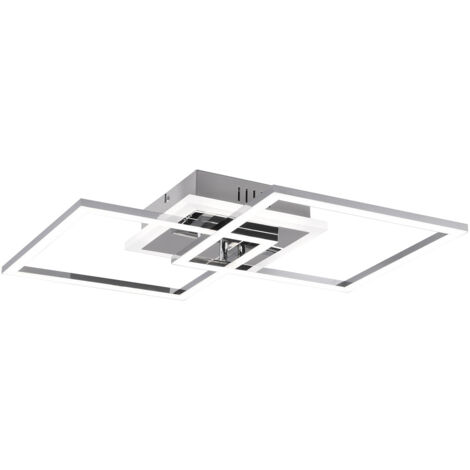 Plafoniera da Interno a LED SMD in Metallo Cromo