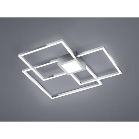 Plafoniera da Interno a LED SMD in Metallo Cromo