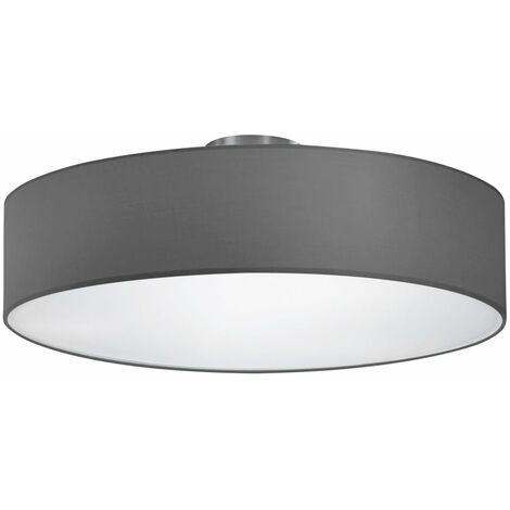 Plafoniera da Interno E27 in Metallo Nickel Opaco