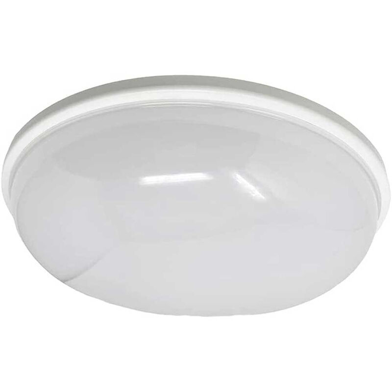 Image of Plafoniera da soffitto a led 24 watt lampada da giardino ip65 luce fredda 6500k