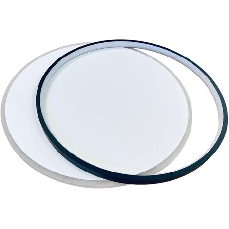 Plafoniera da soffitto design moderno rotonda da 36 watt tre colorazione di luce