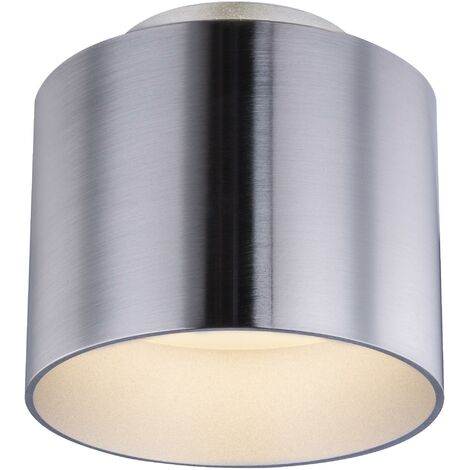 Plafoniera da soffitto globo serie jenny, cromata, lampadina inclusa 8w, 280 lm, 3000k, glb 12015n