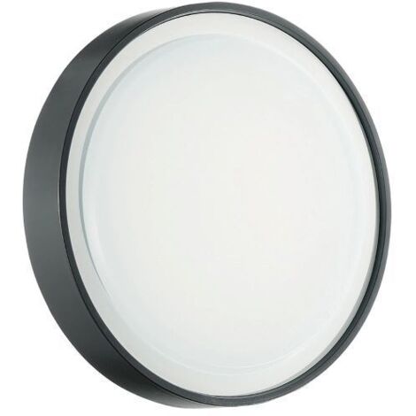 PLAFONIERA DA SOFFITTO/PARETE PER ESTERNO LED 15W 4000K 1500LM ANTRACITE AIDI