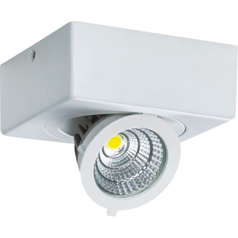Plafoniera da soffitto, tubo quadrato, IGOR LED D 6W, bianco, 4000K