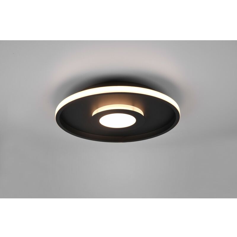 Plafoniera Disco Ascari Led 35w Nero IP44