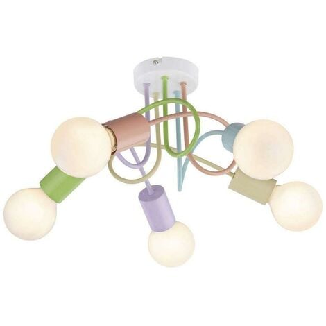 RABALUX Plafoniera dkl italia linett multicolore 5xe27 - drx6340