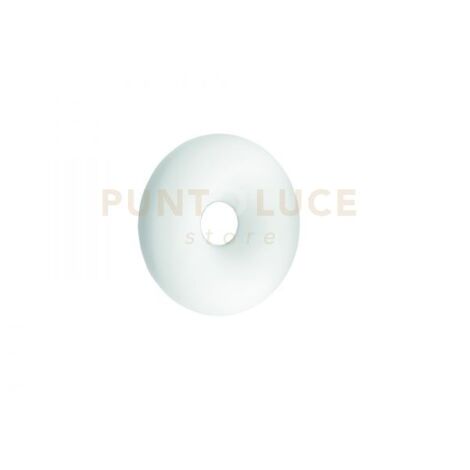 PLAFONIERA DODI D.42CM 3 LUCI ATTACCO E27 COLORE BIANCO CON DECORAZIONE BIANCO-TORTORA-NERO