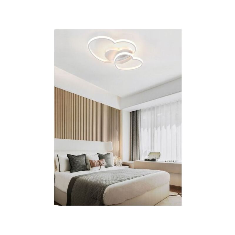 Trade Shop - Plafoniera Doppio Cuore Led Moderno