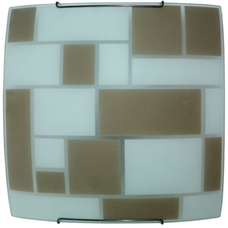 PLAFONIERA DORA D 30 CM 1 LUCE E27 F ACC BCO-MA- 4,0 pz