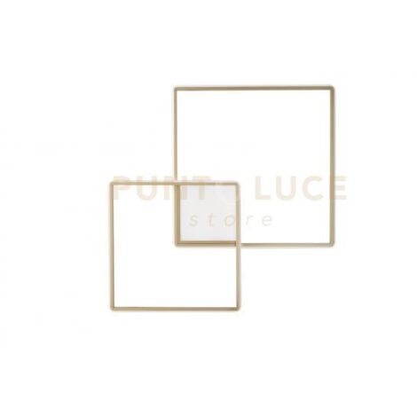 PLAFONIERA DOWEL ORO LED 3000K 60W 3749LM 75CM DIMMERABILE