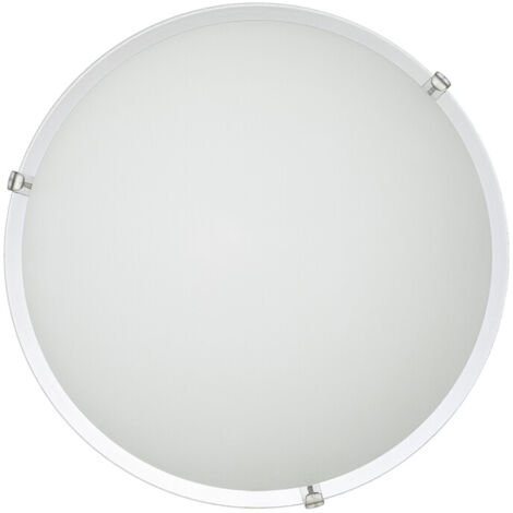 PLAFONIERA DYLAN 30 1XE27 LASTRA BIANCO LUCIDO- 4,0 pz