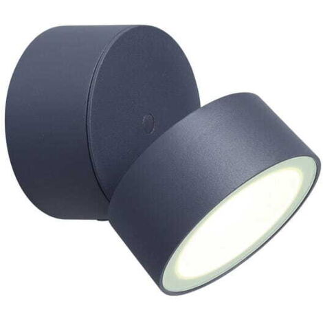 Plafoniera esterna LED Lutec Trumpet antracite IP54