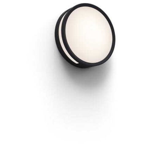 Plafoniera esterna Lutec ROLA nera LED 13W 3000K IP54