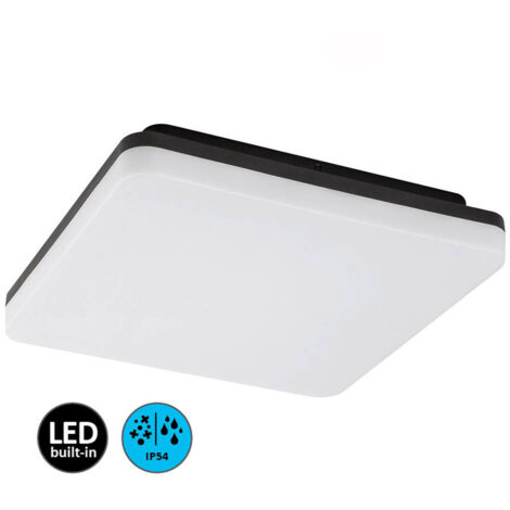 Plafoniera esterna quadrata LED 24W 4000K IP54 Rabalux