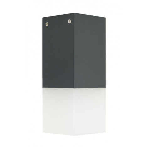 Plafoniera esterna spot Cube SU-MA grigio scuro E27 IP44