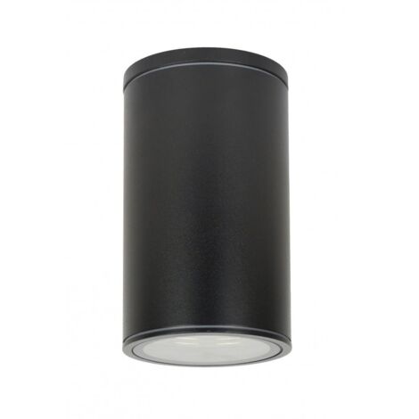 Plafoniera esterna spot SU-MA Adela nera 11cm E27 IP54