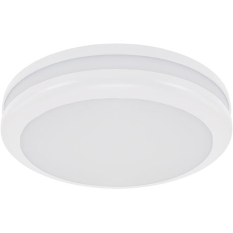 Plafoniera esterna tonda bianca Ø30 2xE27 IP54 Struhm