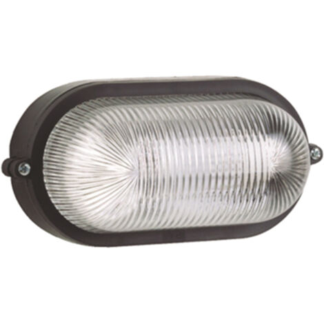 Plafoniera Esterno Contemporanea Quinn Pc Nero 1 Luce E27 Ip44