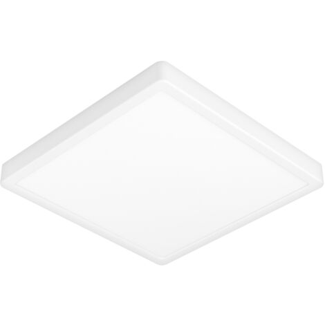 Plafoniera Esterno Contemporaneo Argolis 2 Acciaio Bianco Policarbonato Led