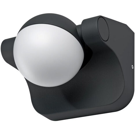 Plafoniera Esterno Moderna Nova Alluminio Antracite Led Integrato 6W 6000K Ip54