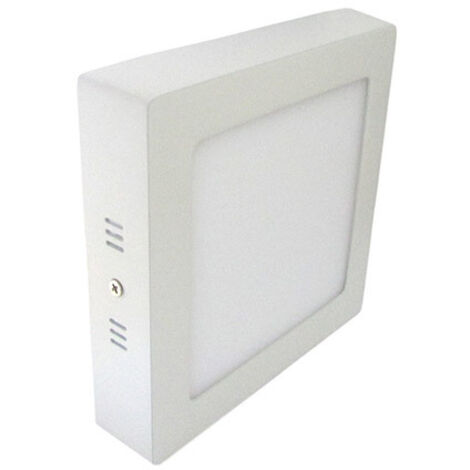 Plafoniera Faretto Led Da Soffitto Muro Parete Quadrata 12W Bianco Freddo 170x170mm