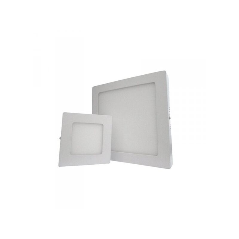 Image of Plafoniera Faretto Led Da Soffitto Muro Parete Quadrata 6W Bianco Caldo 120x120mm