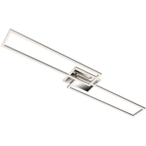 PLAFONIERA FRAME 110x24,8 CM 40W 2,7k-6,5K CROMO