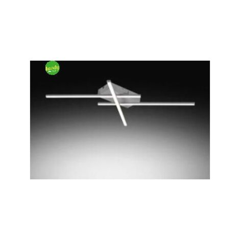 Plafoniera Ilary Novecento 3 Luci Bianco 28W