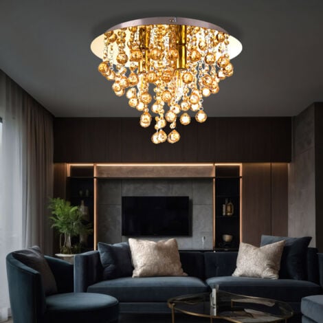 Cainjiazh Lampadari Moderni Di Cristallo Cristallo Acrilico Led Plafoniere Braccio Illuminazione