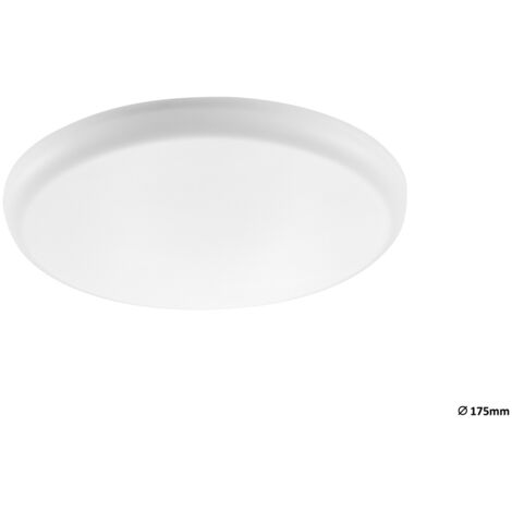 Plafoniera incasso LED 18W 4000K IP65 bianca 17,5