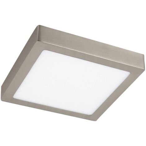 Plafoniera incasso quadrata 22,5cm 18W LED cromo Rabalux