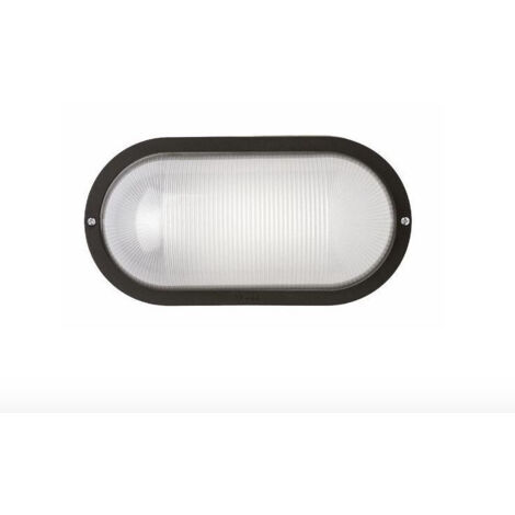 Plafoniera Ip44 E27 230V S/Lamp. Nero ( LAMPO cod. E094NE )