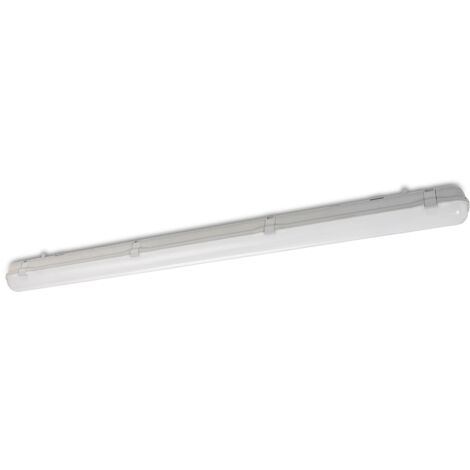 Plafoniera Ip65 Solid 1260Mm Led 17,5W 4000K Grigio 1835Lm
