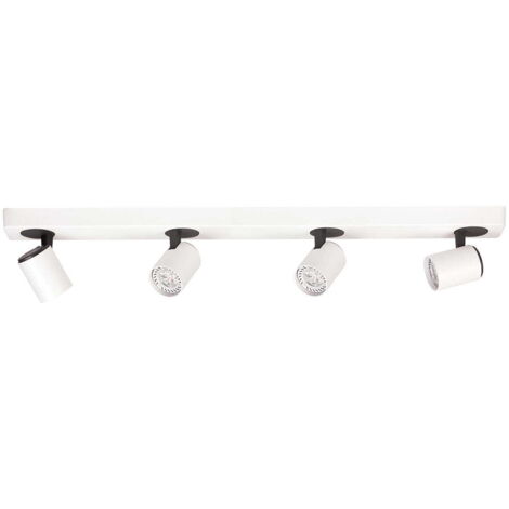 Plafoniera Italux Elvira LED bianca 4xGU10 dimmerabile