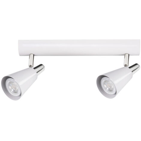 Plafoniera Kanlux Sempra 2 faretti GU10 bianca 33092