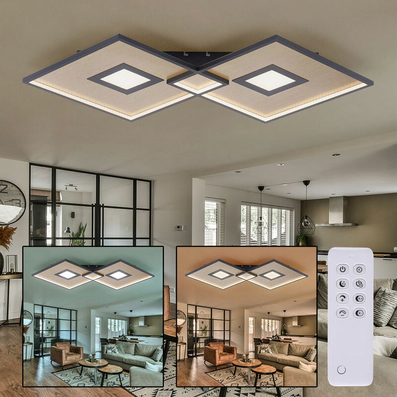 Etc-shop - Plafoniera lampada da camera da letto