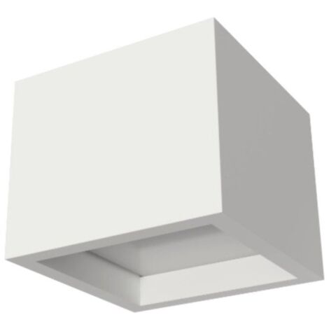 Plafoniera lampadari bartalini but qb gx53 led gesso verniciabile metallo